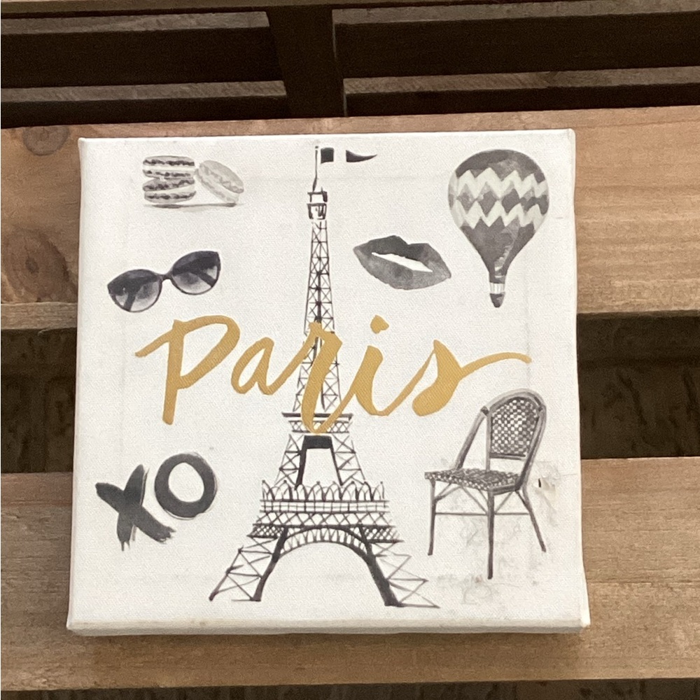 Paris Themed Canvas Art
